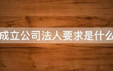广州公司注册对法人有什么要求?(图2)