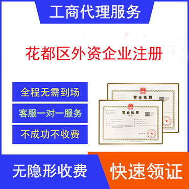 花都区外资企业注册